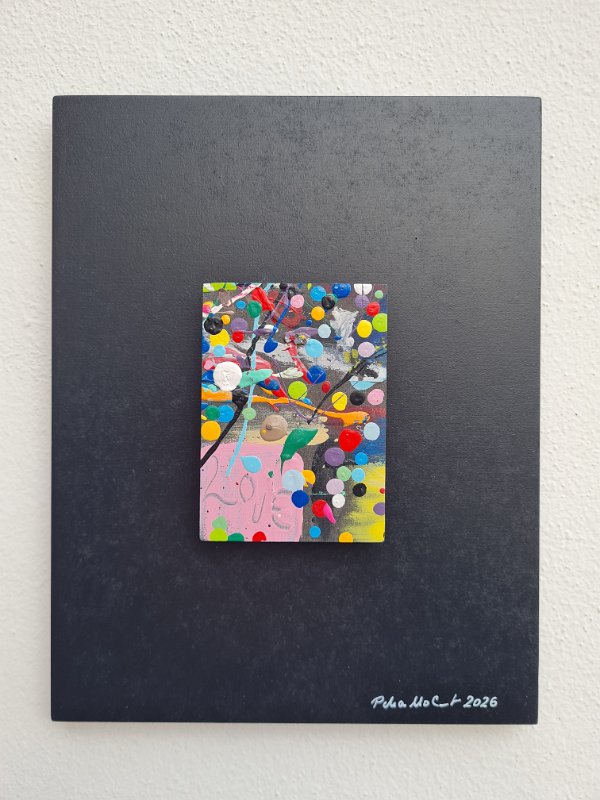 Impressions 1 2026, 22x17, € 89, Acryl-Lack auf Holz